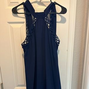 Lulus navy dress